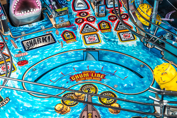 JAWS PREMIUM Edition Flipper - STERN Pinball