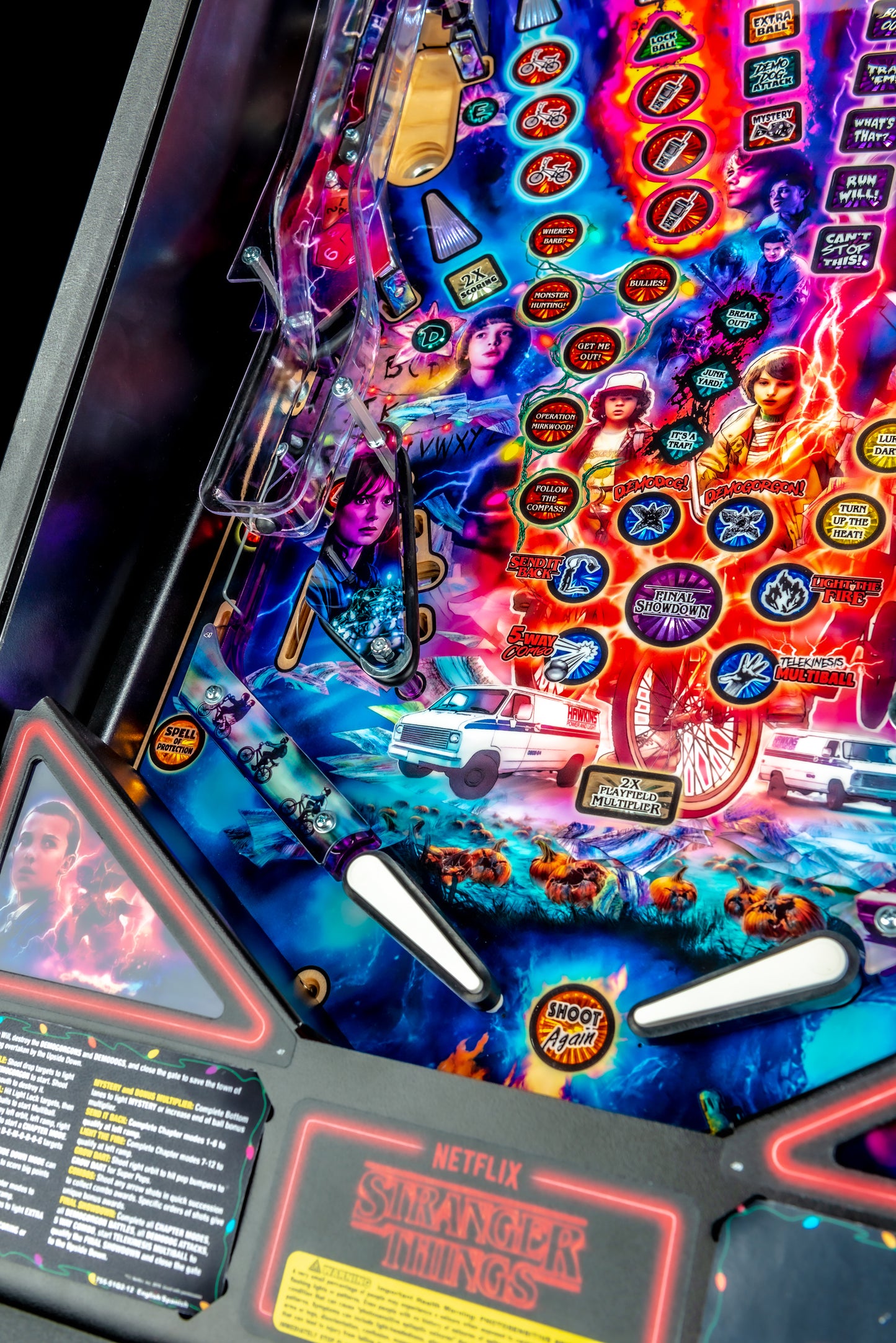 STRANGER THINGS PREMIUM Edition Flipper - STERN Pinball