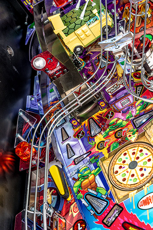 THE MUTANT NINJA TURTLES PRO Edition Flipper - STERN Pinball