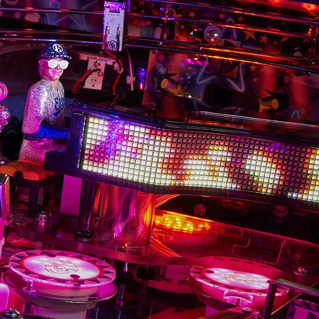 ELTON JOHN COLLECTOR`S Edition Flipper - Jersey Jack Pinball JJP Pinball
