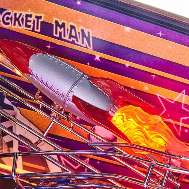 ELTON JOHN PLATINUM Edition Flipper - Jersey Jack Pinball JJP Pinball