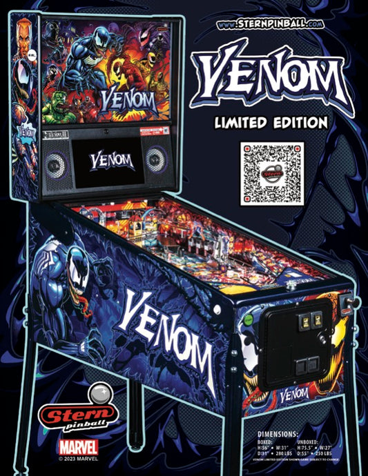 VENOM LIMITED Edition LE Flipper - STERN Pinball