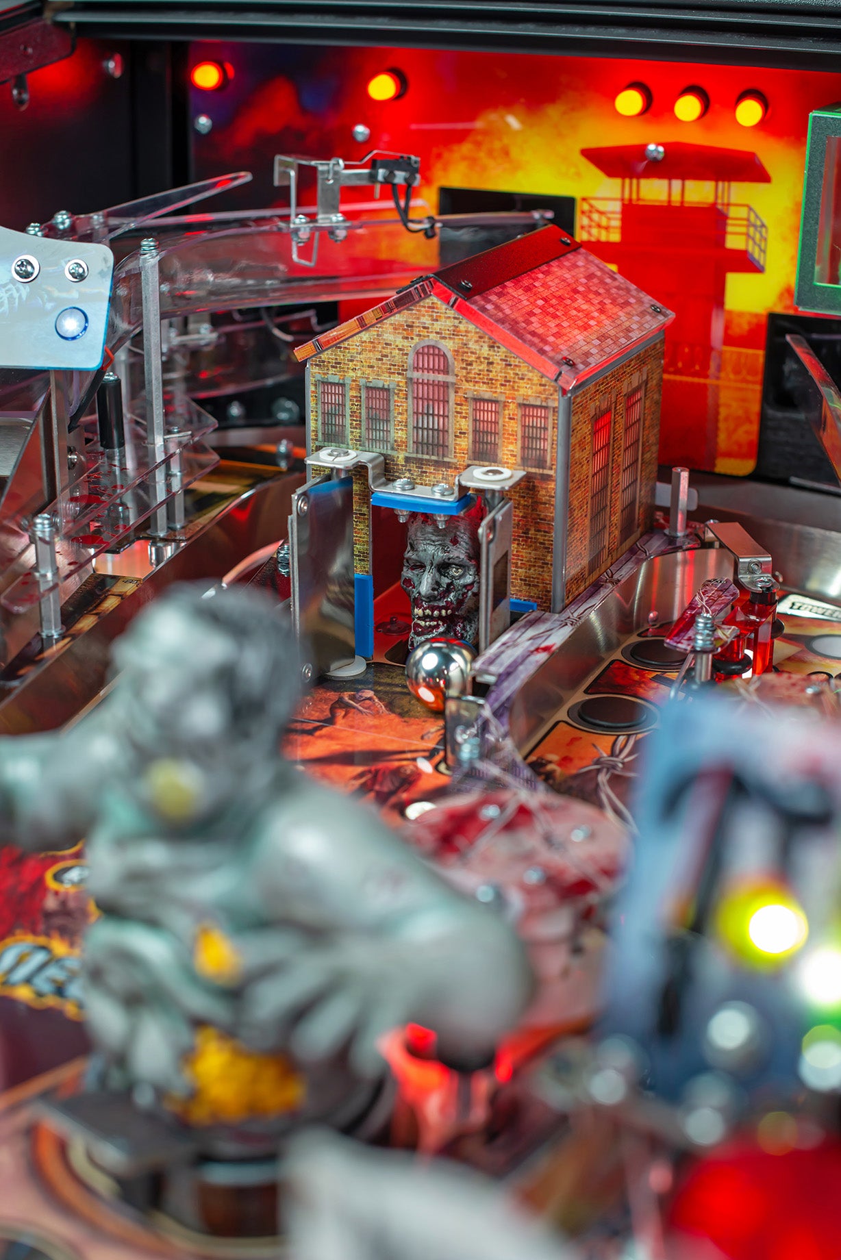 THE WALKING DEAD Remastered Premium Edition Flipper - STERN Pinball