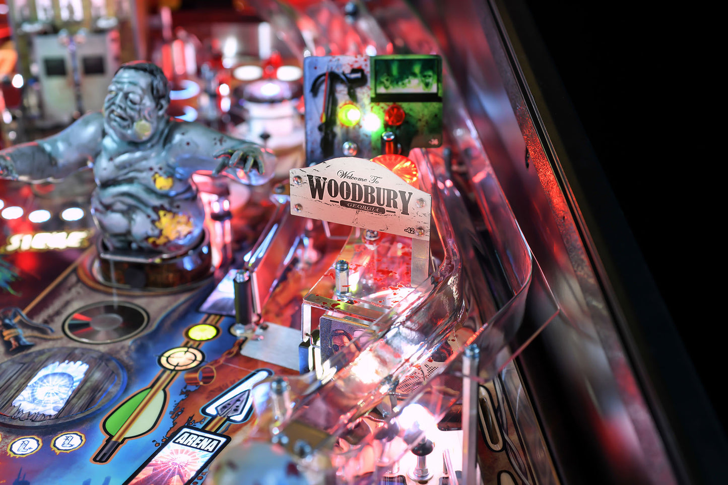 THE WALKING DEAD Remastered Premium Edition Flipper - STERN Pinball