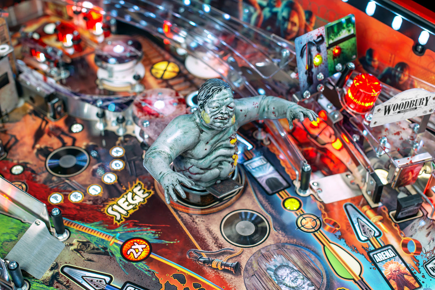 THE WALKING DEAD Remastered Limited Edition LE Flipper - STERN Pinball