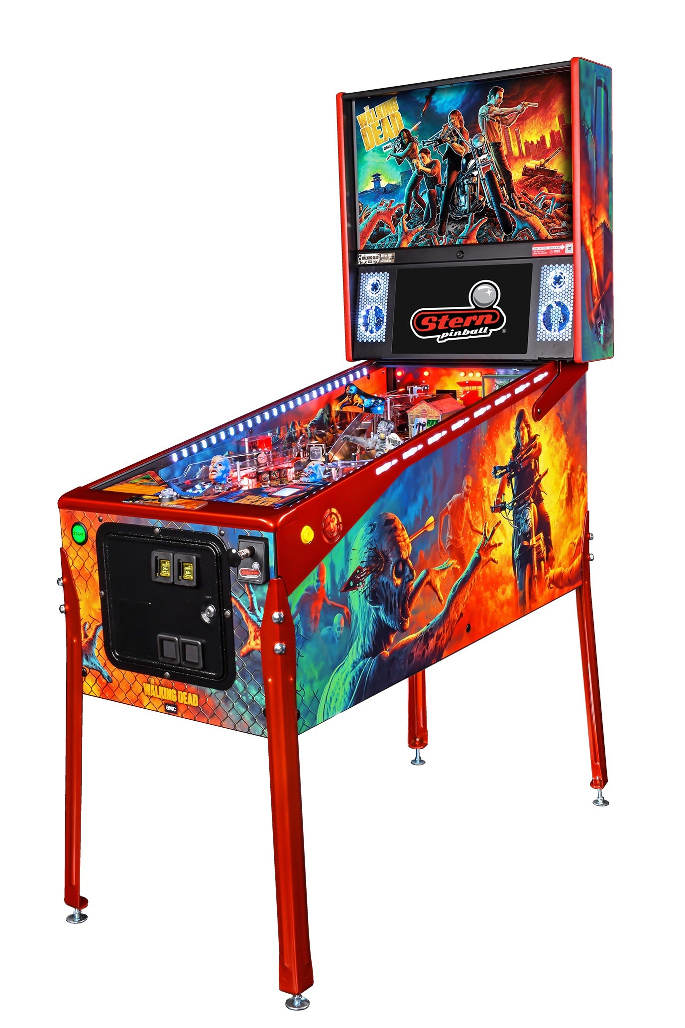 THE WALKING DEAD Remastered Limited Edition LE Flipper - STERN Pinball