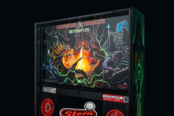 DUNGEONS & DRAGONS The Tyrant`s Eye LIMITED Edition LE Flipper - STERN Pinball