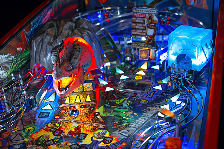 DUNGEONS & DRAGONS The Tyrant`s Eye LIMITED Edition LE Flipper - STERN Pinball