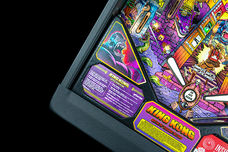 KING KONG Myth of Terror Island PRO Edition Flipper - STERN Pinball