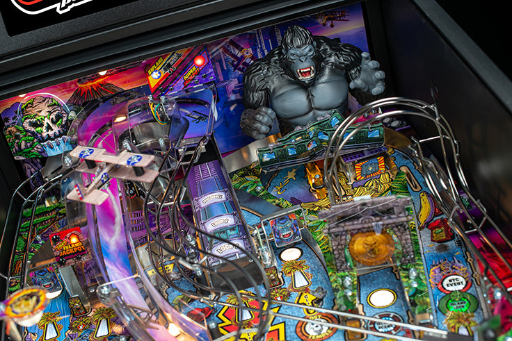 KING KONG Myth of Terror Island PRO Edition Flipper - STERN Pinball