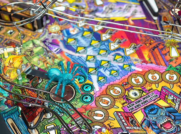 KING KONG Myth of Terror Island LIMITED Edition LE Flipper - STERN Pinball