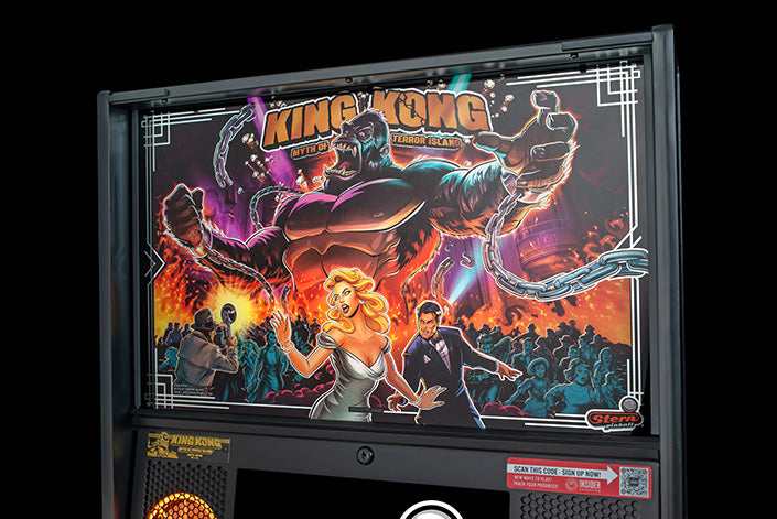 KING KONG Myth of Terror Island LIMITED Edition LE Flipper - STERN Pinball