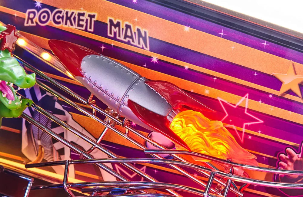 ELTON JOHN COLLECTOR`S Edition Flipper - Jersey Jack Pinball JJP Pinball