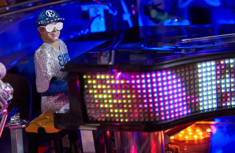 ELTON JOHN COLLECTOR`S Edition Flipper - Jersey Jack Pinball JJP Pinball