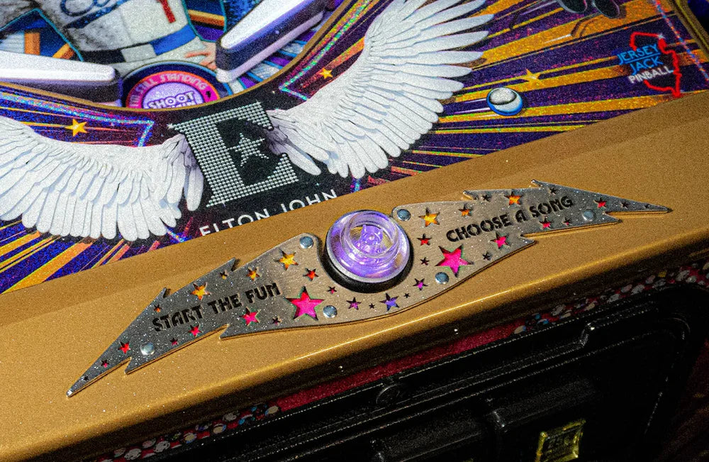 ELTON JOHN COLLECTOR`S Edition Flipper - Jersey Jack Pinball JJP Pinball