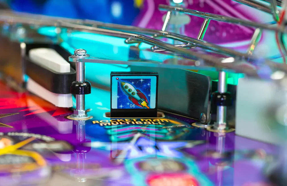 ELTON JOHN PLATINUM Edition Flipper - Jersey Jack Pinball JJP Pinball