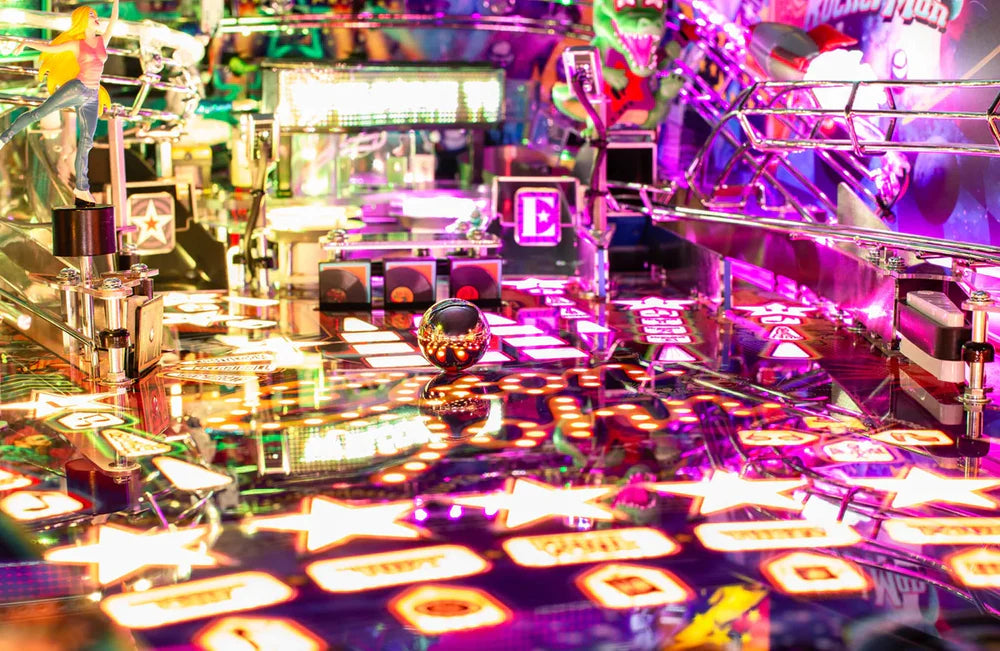 ELTON JOHN PLATINUM Edition Flipper - Jersey Jack Pinball JJP Pinball