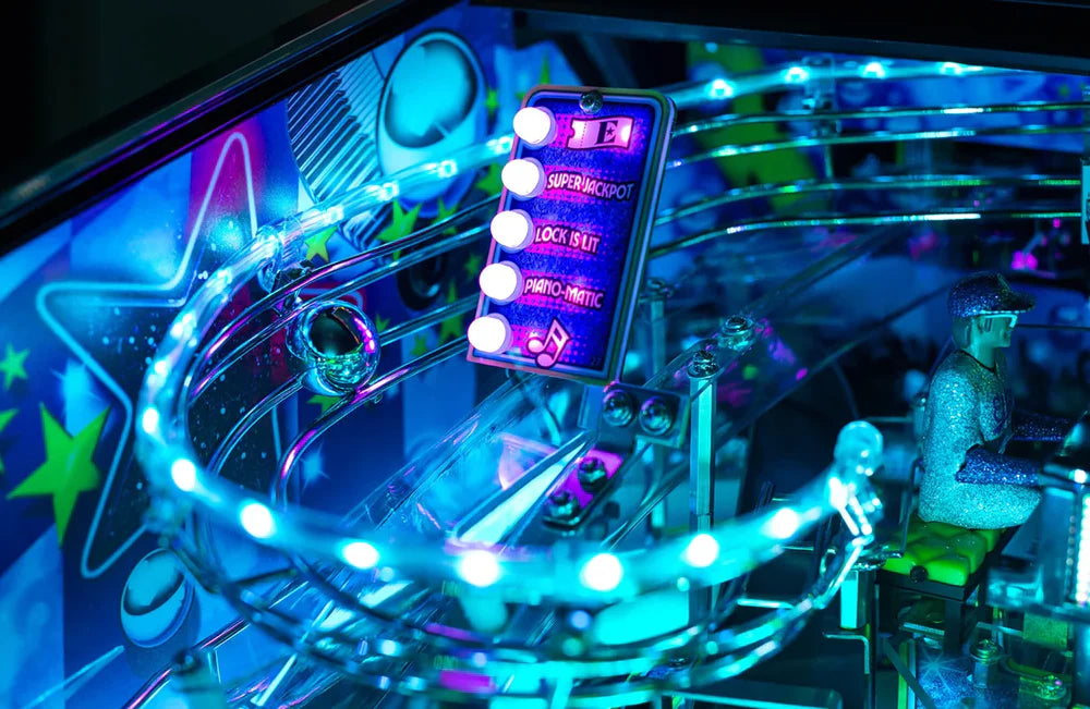 ELTON JOHN PLATINUM Edition Flipper - Jersey Jack Pinball JJP Pinball