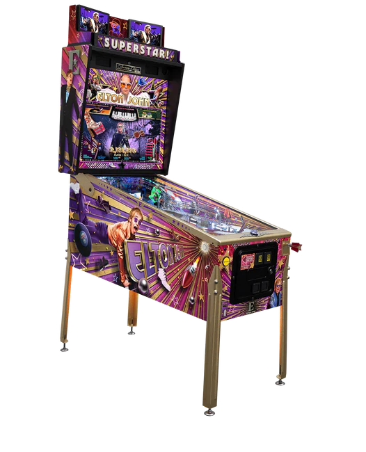 ELTON JOHN COLLECTOR`S Edition Flipper - Jersey Jack Pinball JJP Pinball