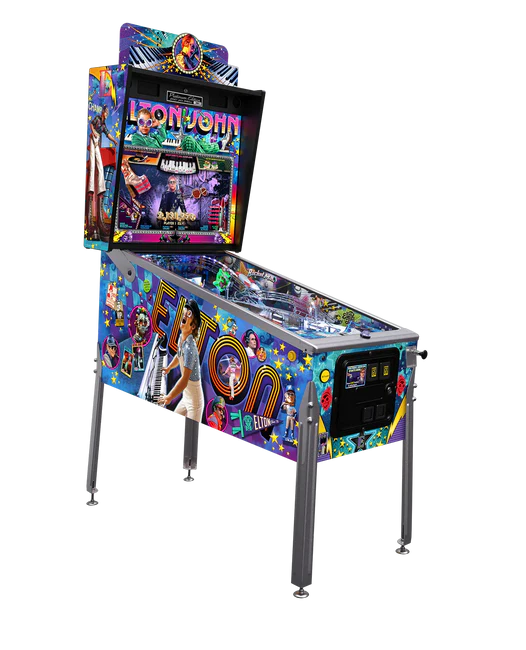 ELTON JOHN PLATINUM Edition Flipper - Jersey Jack Pinball JJP Pinball