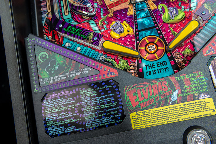 ELVIRA`S House of Horror PREMIUM Edition Flipper - STERN Pinball