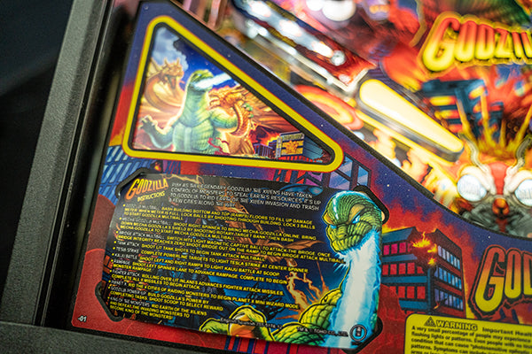 GODZILLA PREMIUM Edition Flipper - STERN Pinball