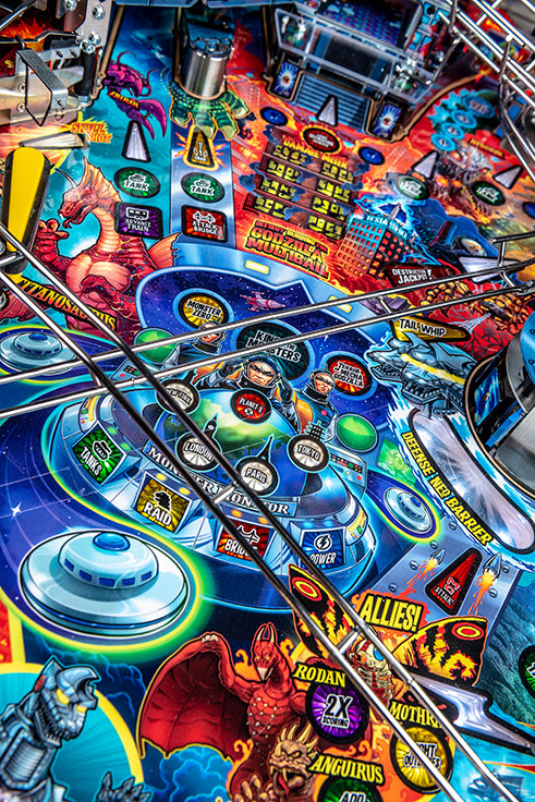 GODZILLA PREMIUM Edition Flipper - STERN Pinball