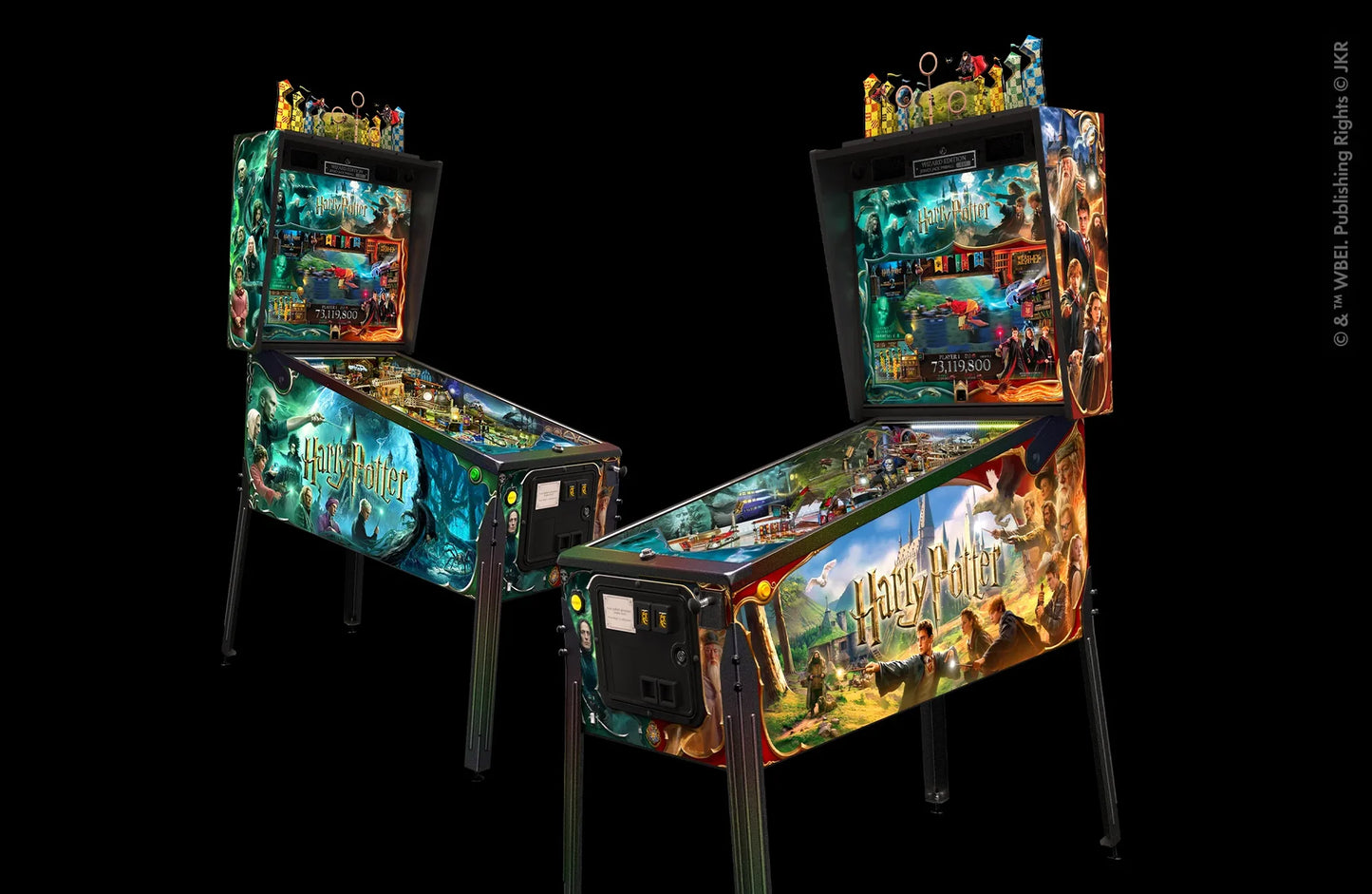 HARRY POTTER WIZARD Edition Flipper - Jersey Jack Pinball JJP Pinball