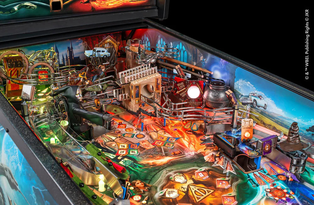 HARRY POTTER WIZARD Edition Flipper - Jersey Jack Pinball JJP Pinball