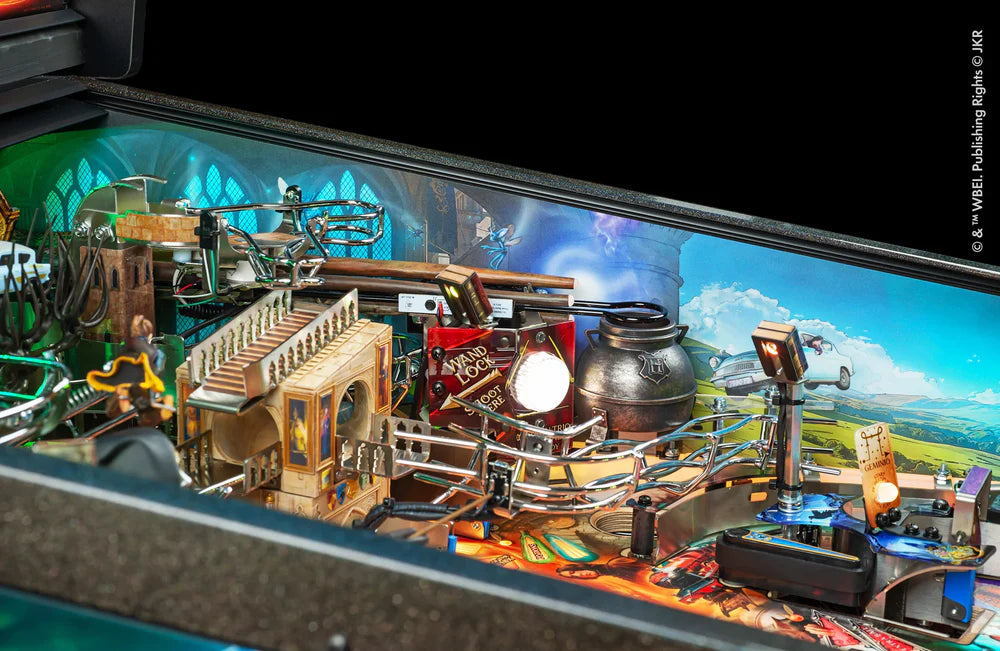 HARRY POTTER WIZARD Edition Flipper - Jersey Jack Pinball JJP Pinball