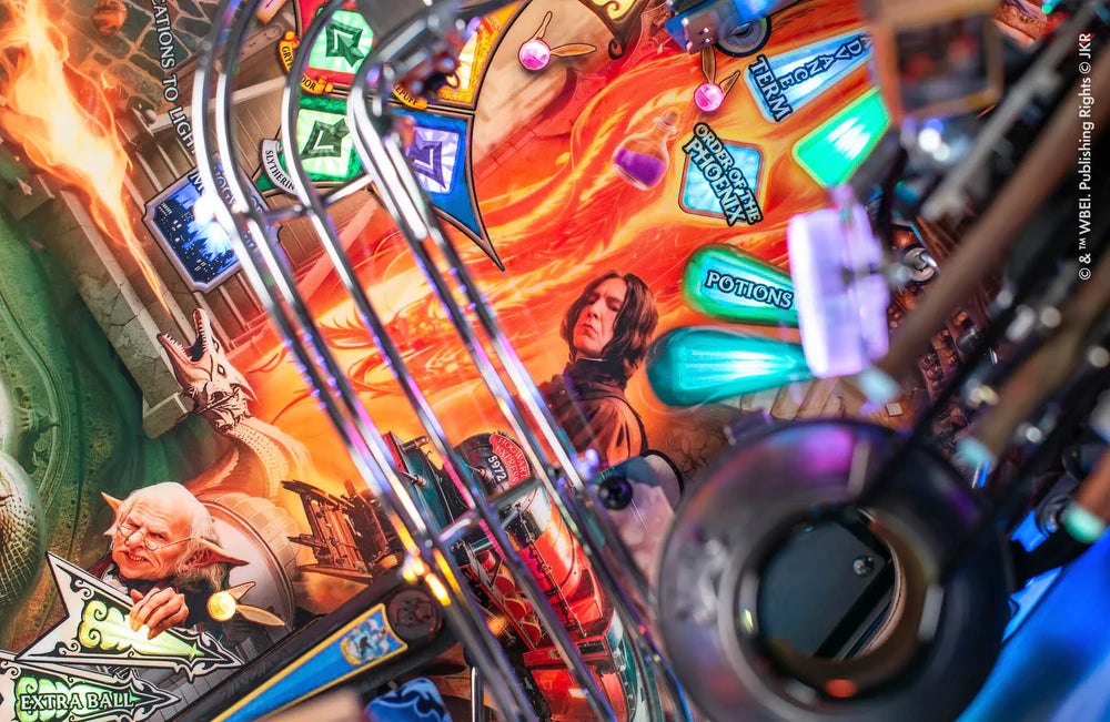 HARRY POTTER WIZARD Edition Flipper - Jersey Jack Pinball JJP Pinball