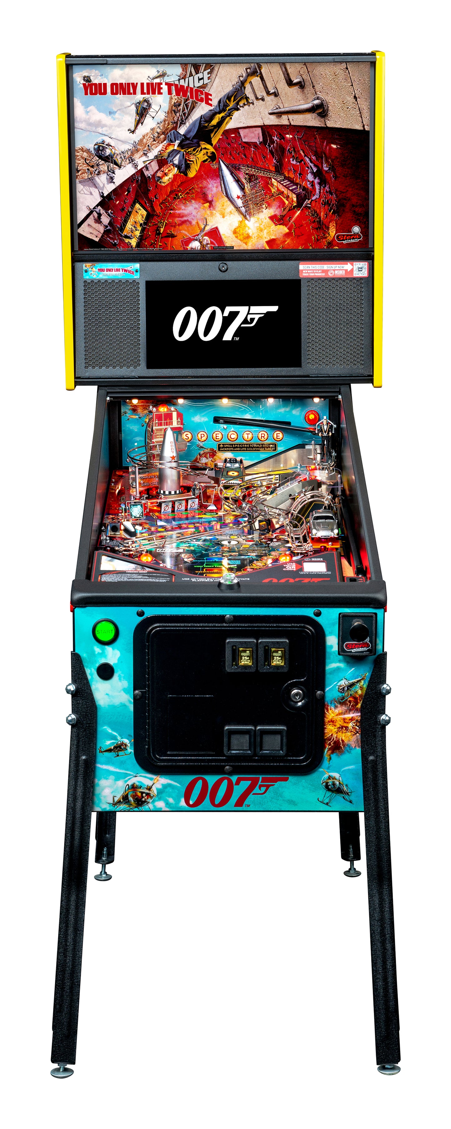 JAMES BOND 007 PREMIUM Edition Flipper - STERN Pinball