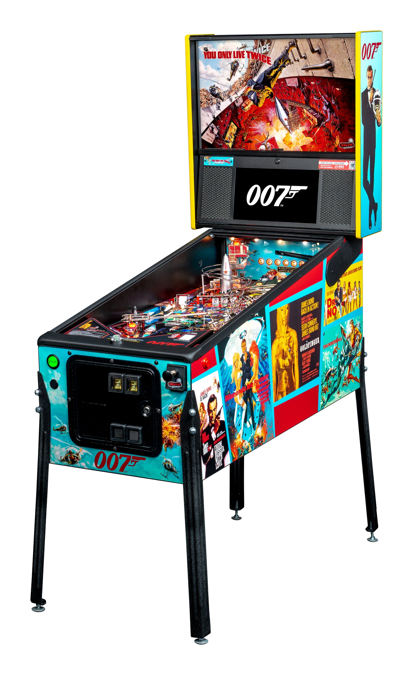 JAMES BOND 007 PREMIUM Edition Flipper - STERN Pinball
