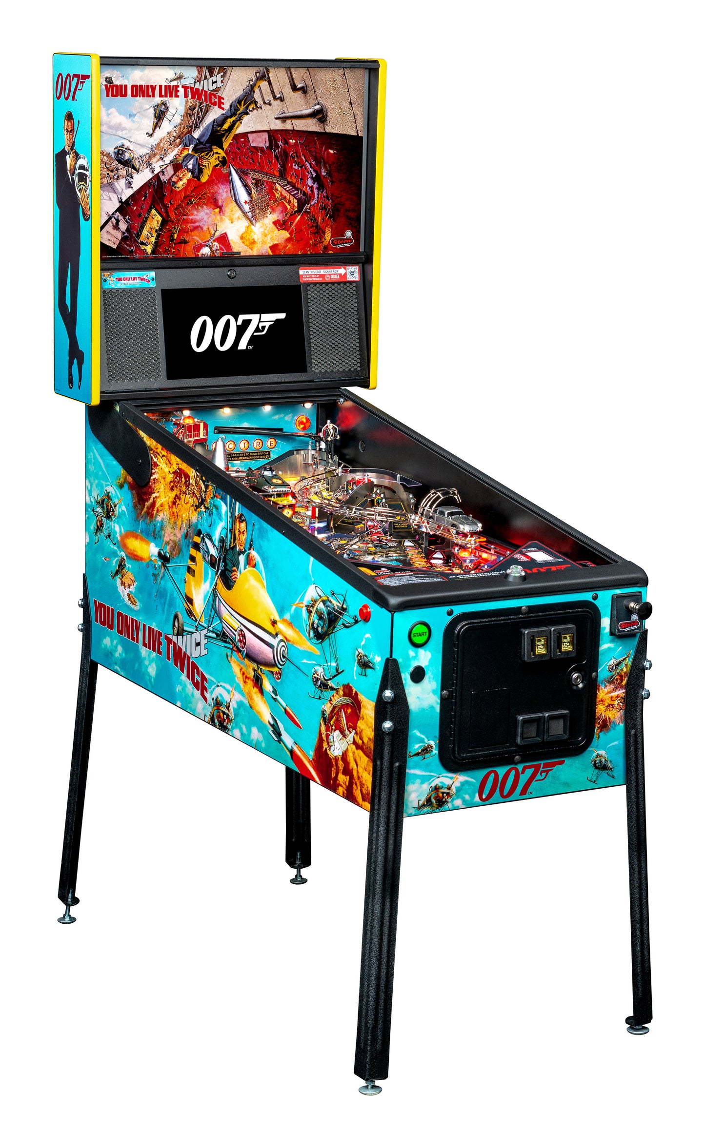 JAMES BOND 007 PREMIUM Edition Flipper - STERN Pinball