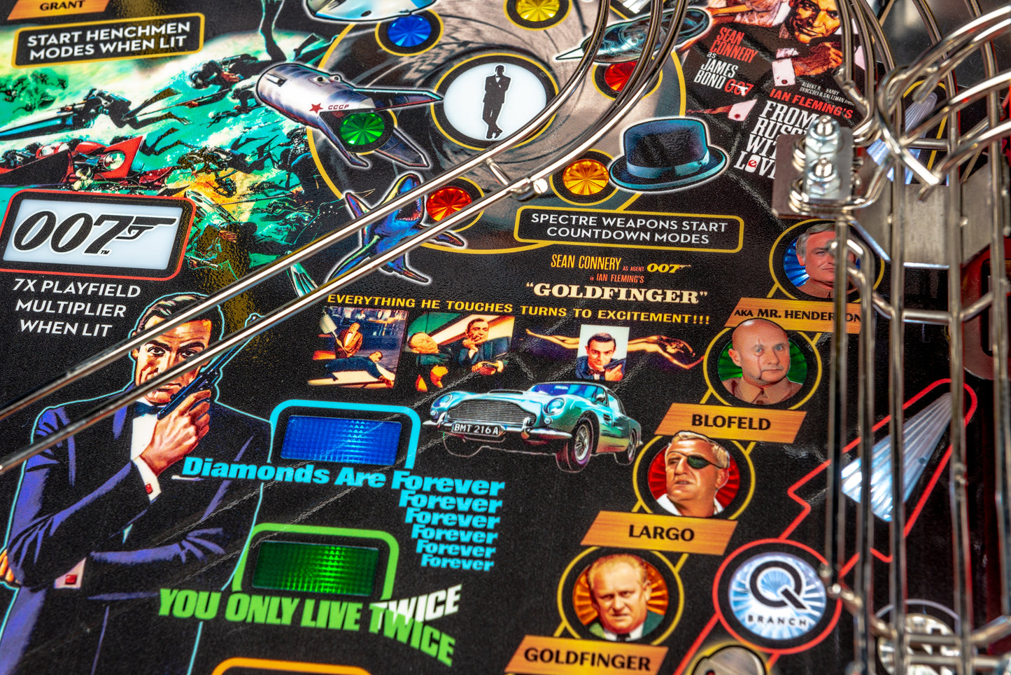 JAMES BOND 007 PREMIUM Edition Flipper - STERN Pinball