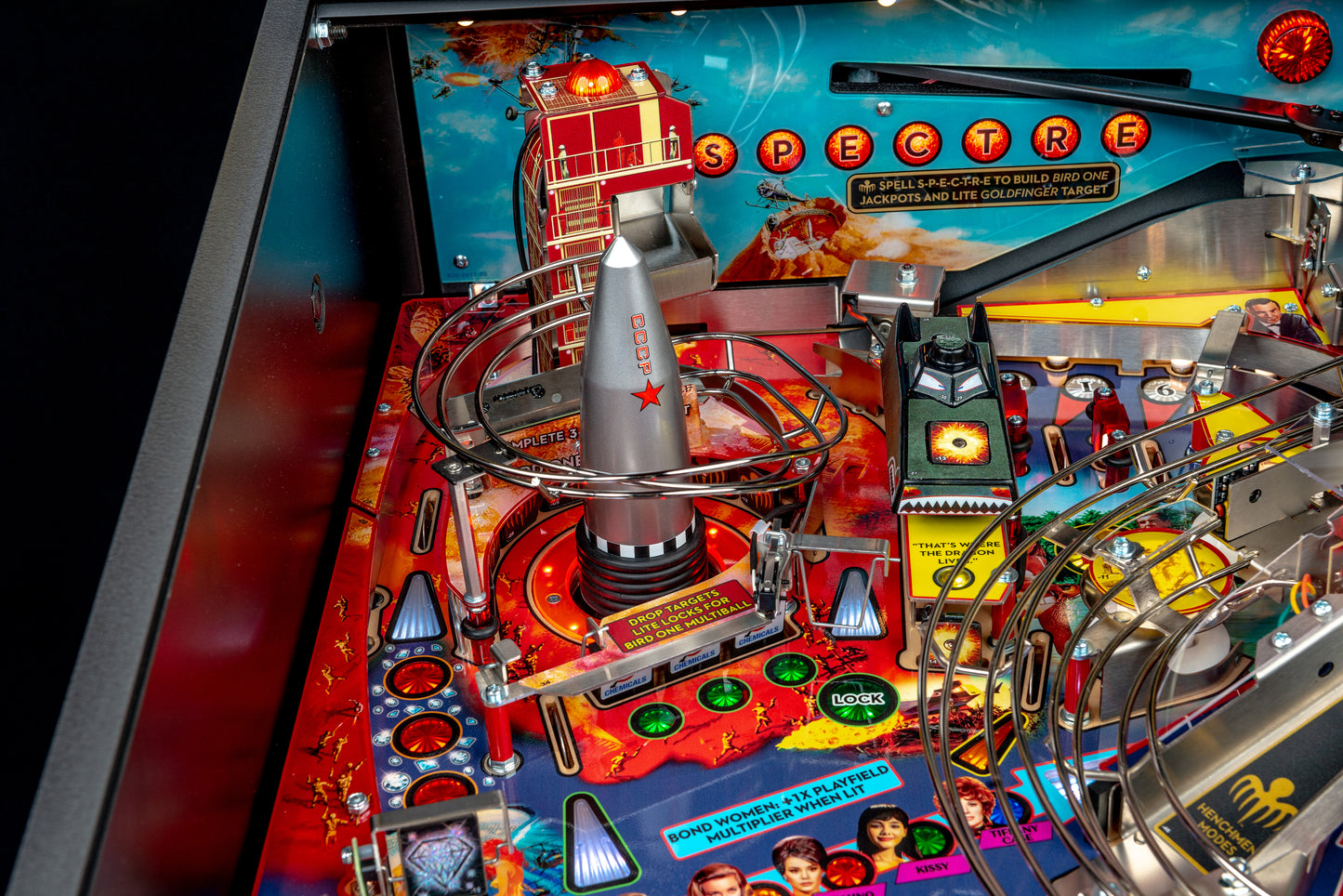 JAMES BOND 007 PREMIUM Edition Flipper - STERN Pinball