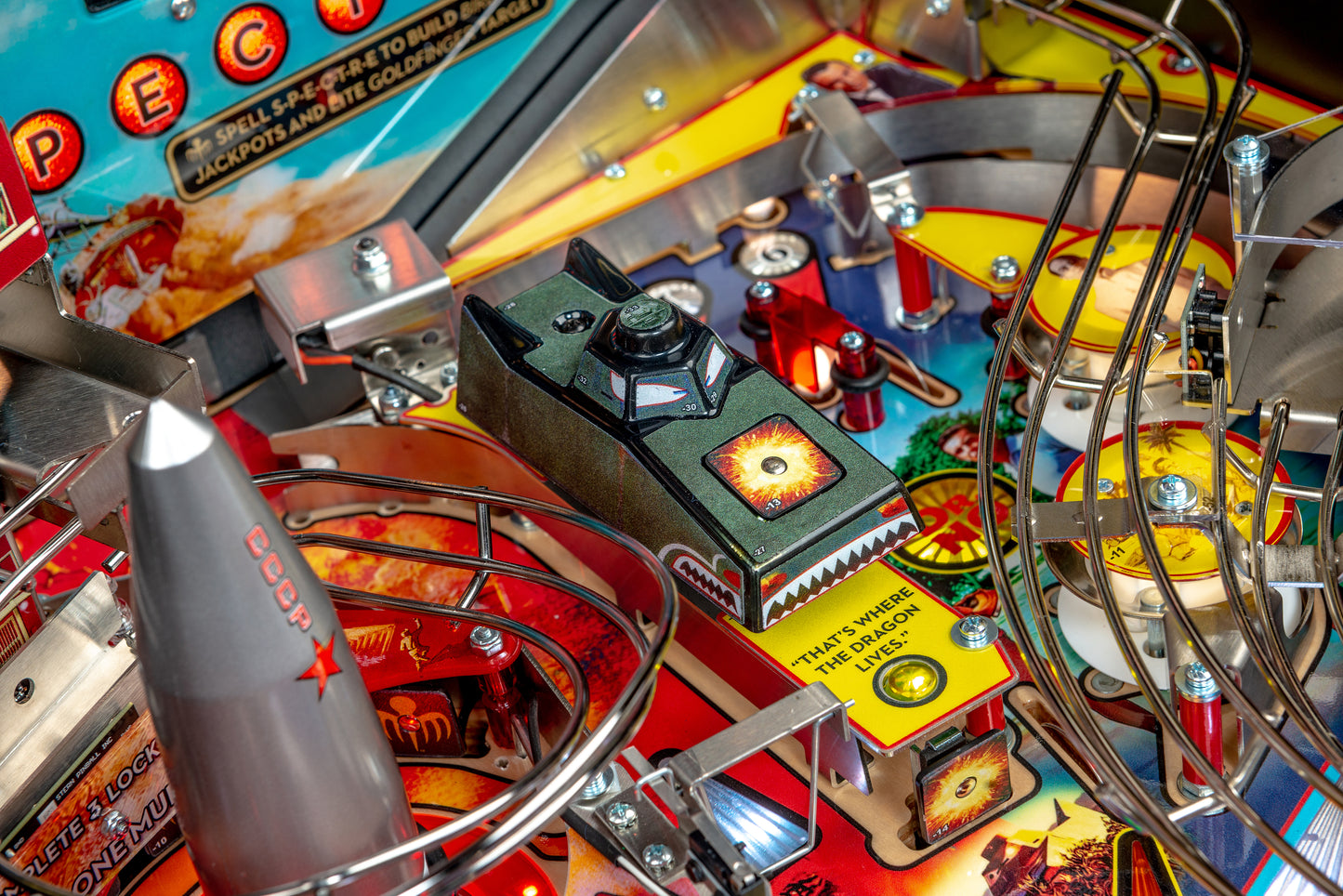 JAMES BOND 007 PREMIUM Edition Flipper - STERN Pinball
