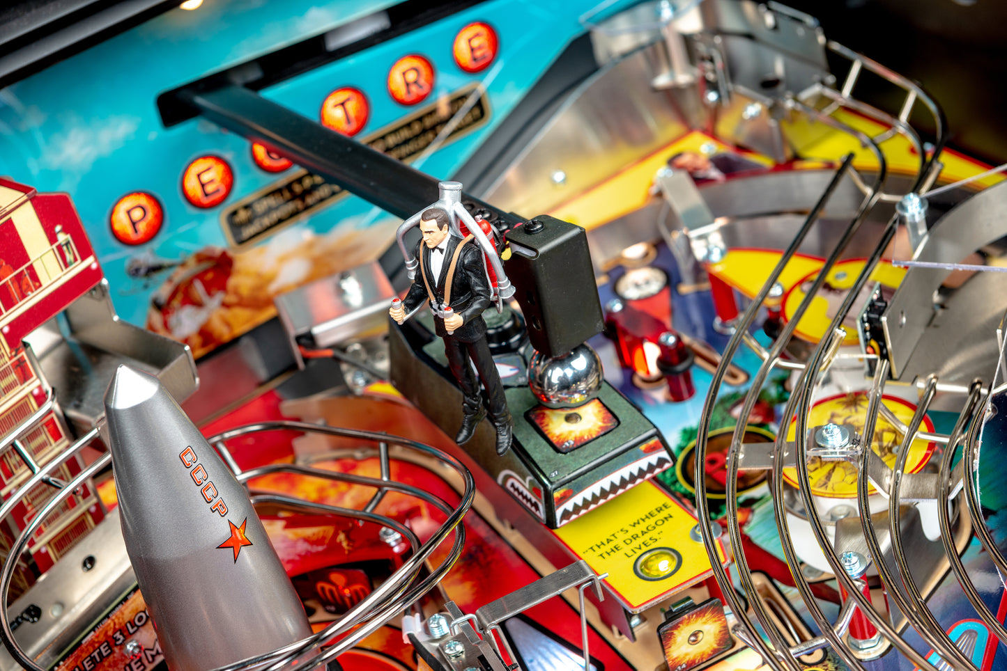 JAMES BOND 007 PREMIUM Edition Flipper - STERN Pinball