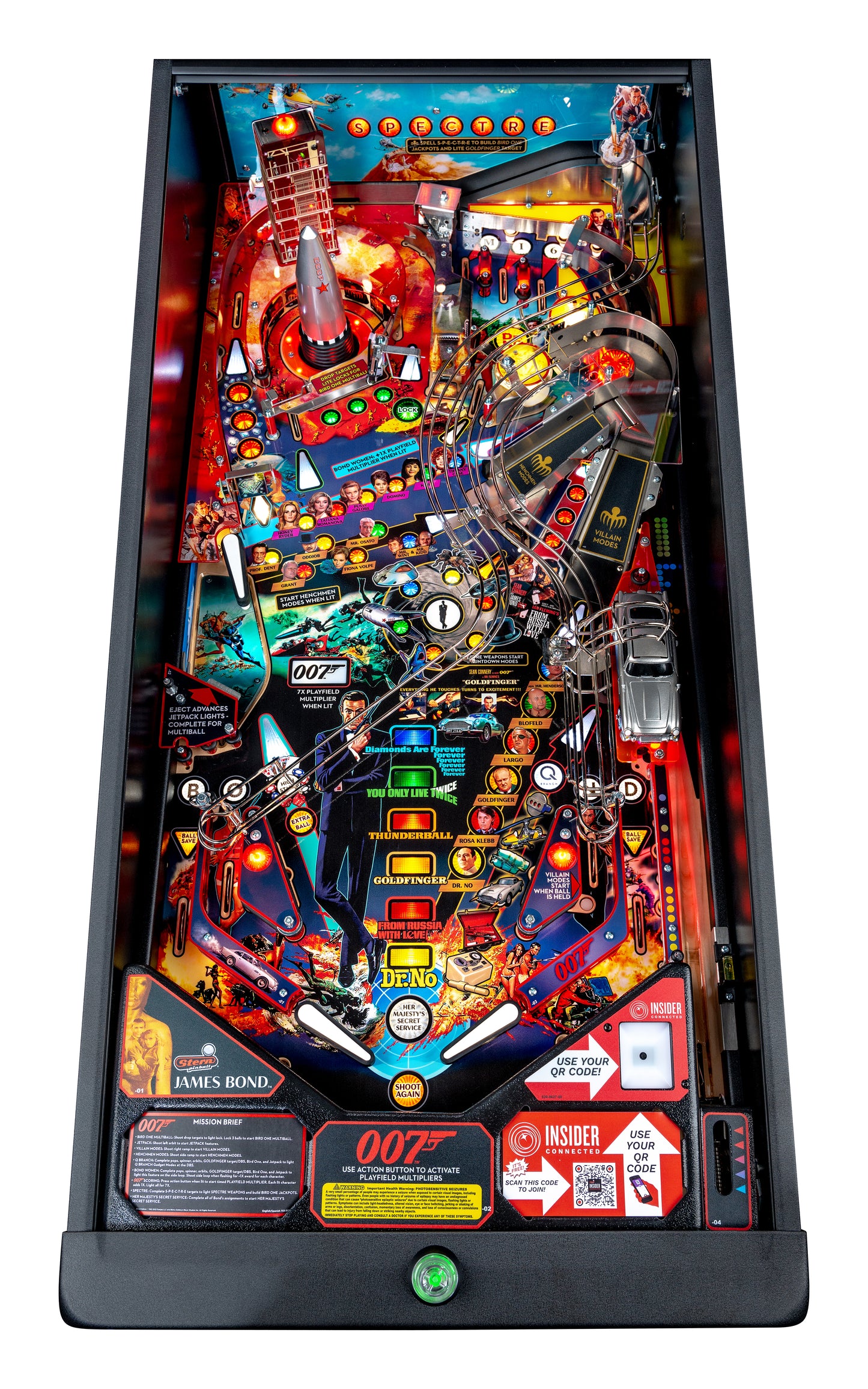 JAMES BOND 007 PRO Edition Flipper - STERN Pinball