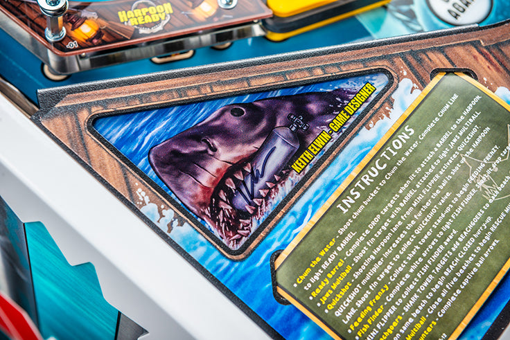 JAWS LIMITED Edition LE Flipper - STERN Pinball