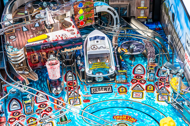 JAWS LIMITED Edition LE Flipper - STERN Pinball