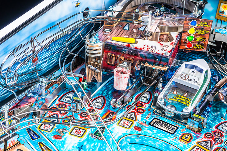 JAWS LIMITED Edition LE Flipper - STERN Pinball