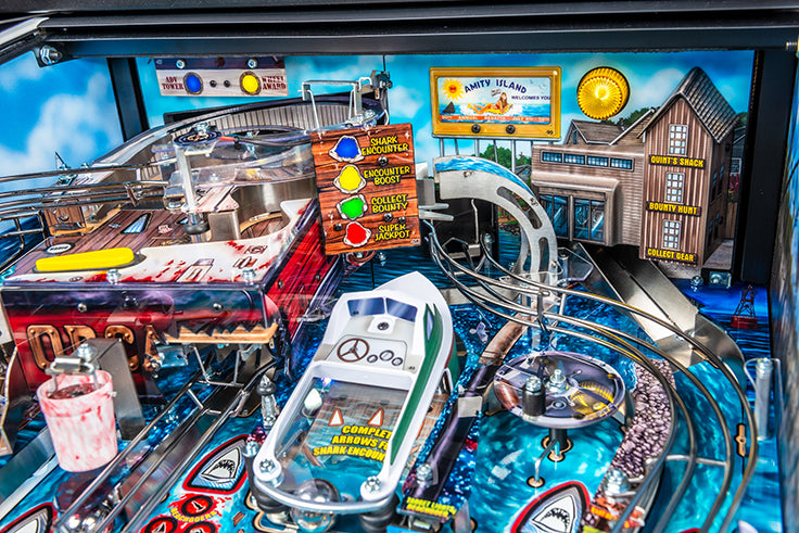 JAWS LIMITED Edition LE Flipper - STERN Pinball