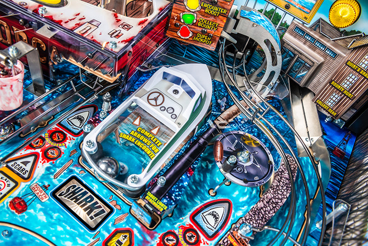 JAWS LIMITED Edition LE Flipper - STERN Pinball