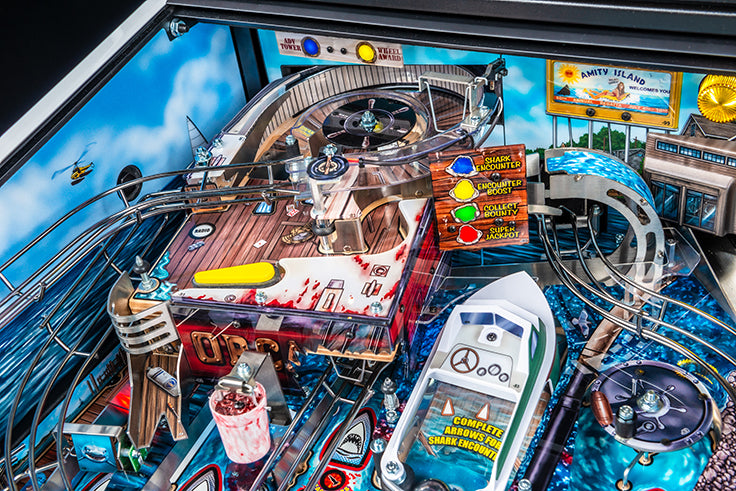 JAWS LIMITED Edition LE Flipper - STERN Pinball