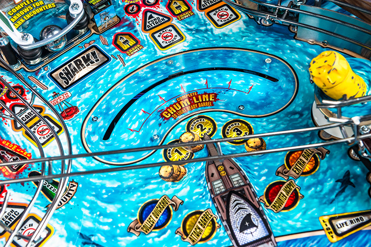 JAWS LIMITED Edition LE Flipper - STERN Pinball
