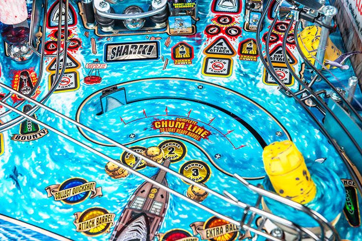 JAWS LIMITED Edition LE Flipper - STERN Pinball