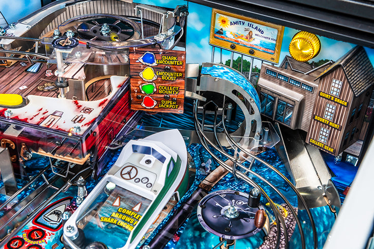 JAWS LIMITED Edition LE Flipper - STERN Pinball