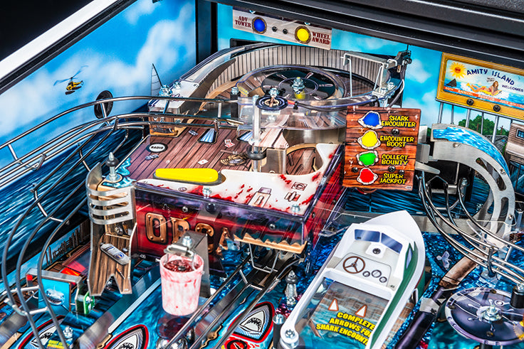 JAWS LIMITED Edition LE Flipper - STERN Pinball