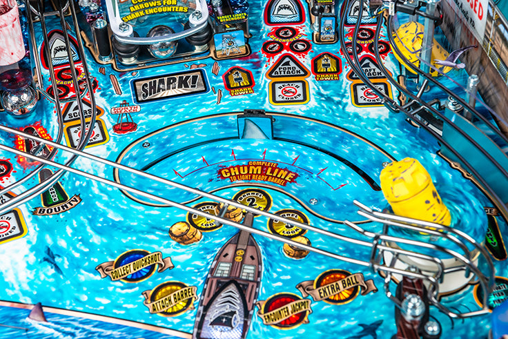 JAWS LIMITED Edition LE Flipper - STERN Pinball